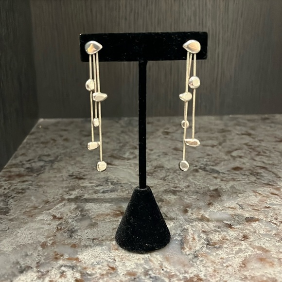 Tane Mexico 1942 - dangling silver earrings - Picture 2 of 6